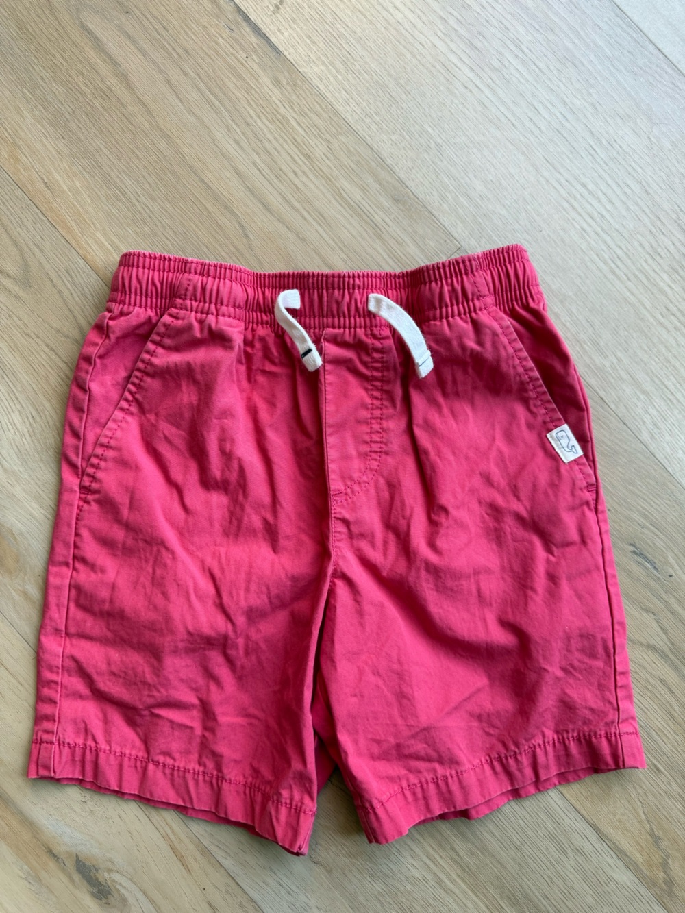 Vineyard Vines Boys Bright Pink Drawstring Shorts